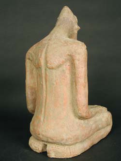 Djenne Terracotta Sculpture of a Kneeling Woman, 12th Century CE - 16th Century CE