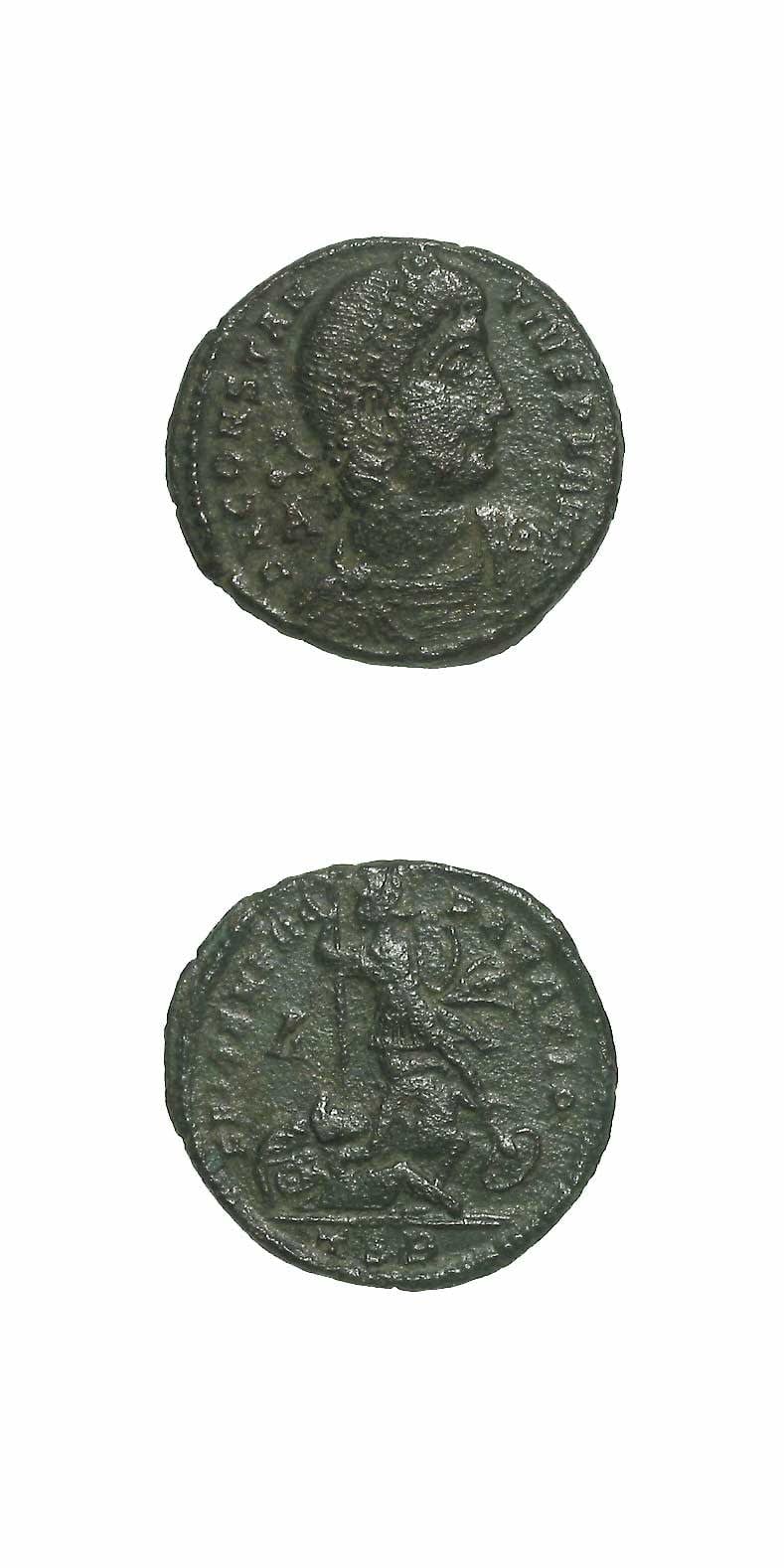 Bronze Centenionalis of Emperor Constantius II, 348 CE - 361 CE