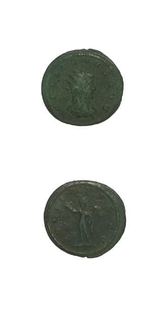 Bronze Antoninianus of Emperor Gallienus, 253 CE - 268 CE
