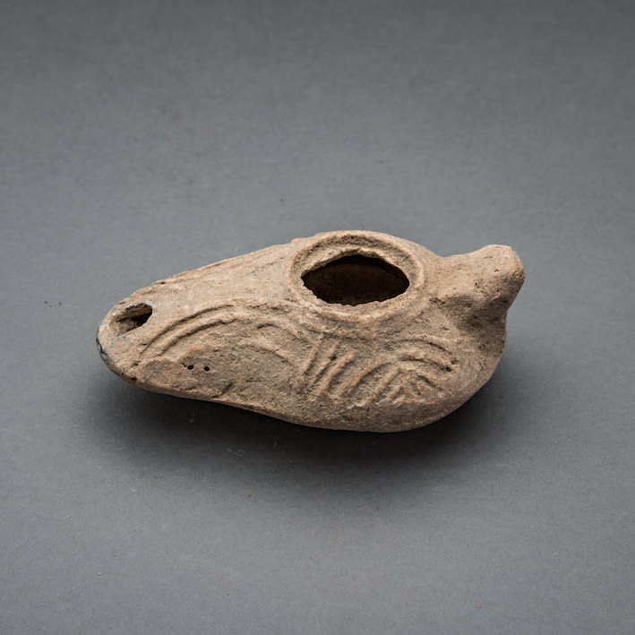 Samaritan Oil Lamp, 4th Century CE - 5th Century CE