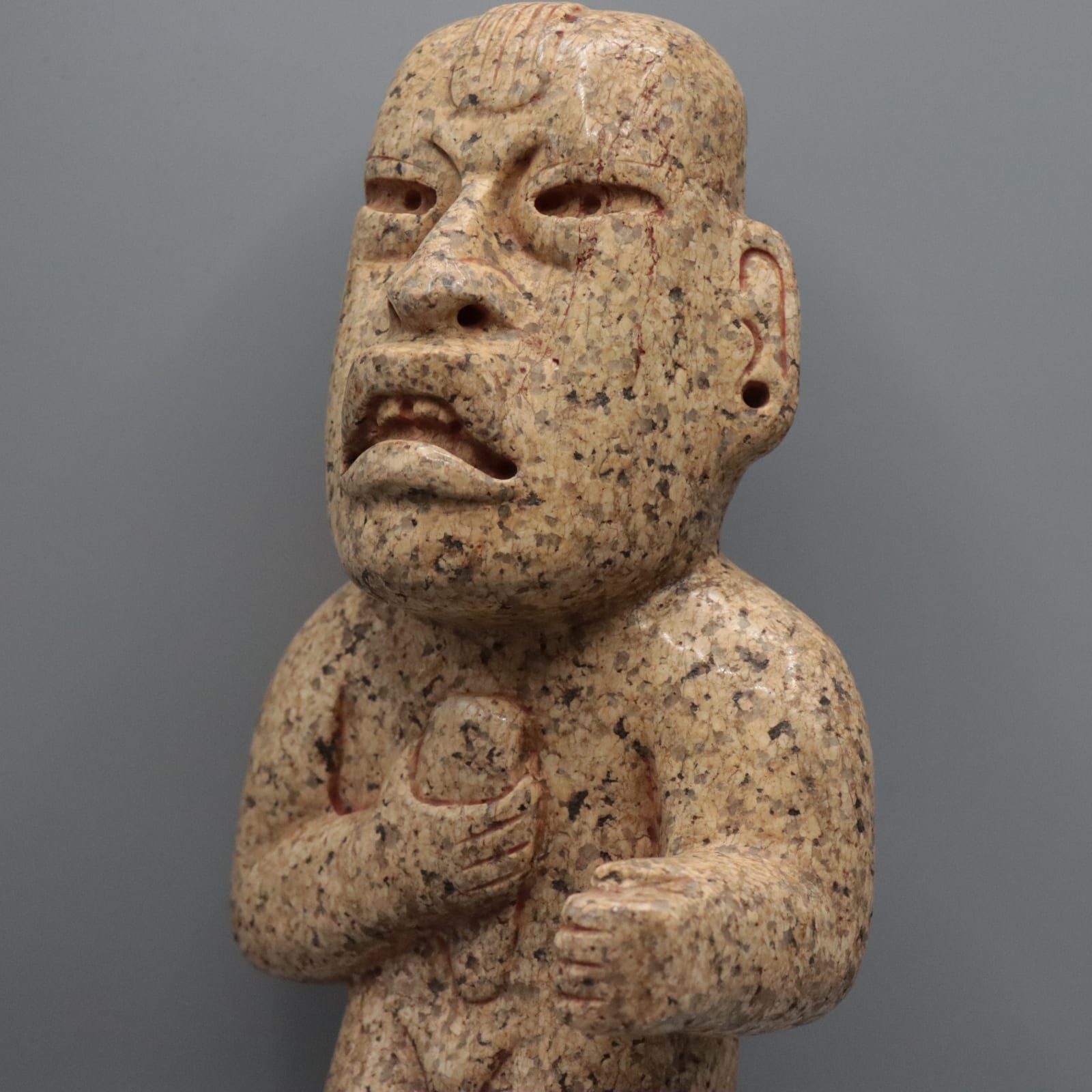 Olmec Sculpture in Greenstone, c. 900 BC to 500 BC