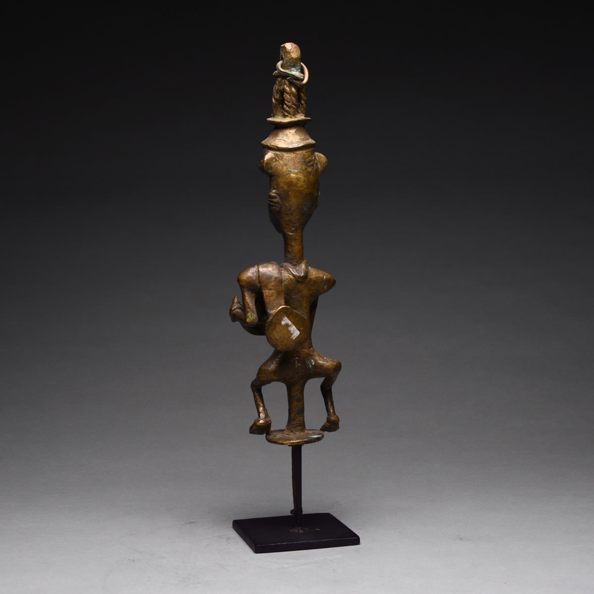 Yoruba Bronze Edan Sculpture, 16th Century CE - 18th Century CE