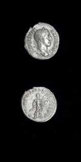 Silver Denarius of Emperor Severus Alexander, 228 CE - 231 CE
