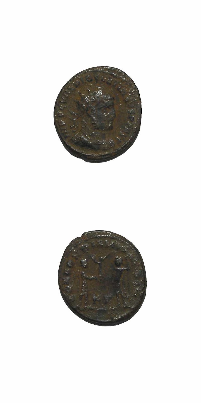Bronze Radiate of Emperor Diocletian, 294 CE - 305 CE