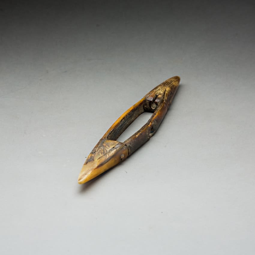 Wooden Loom Shuttle, 9th Century CE - 13th Century CE