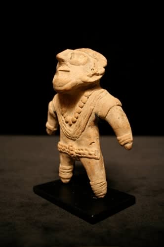 Colima Terracotta Figure, 300 BCE - 300 CE