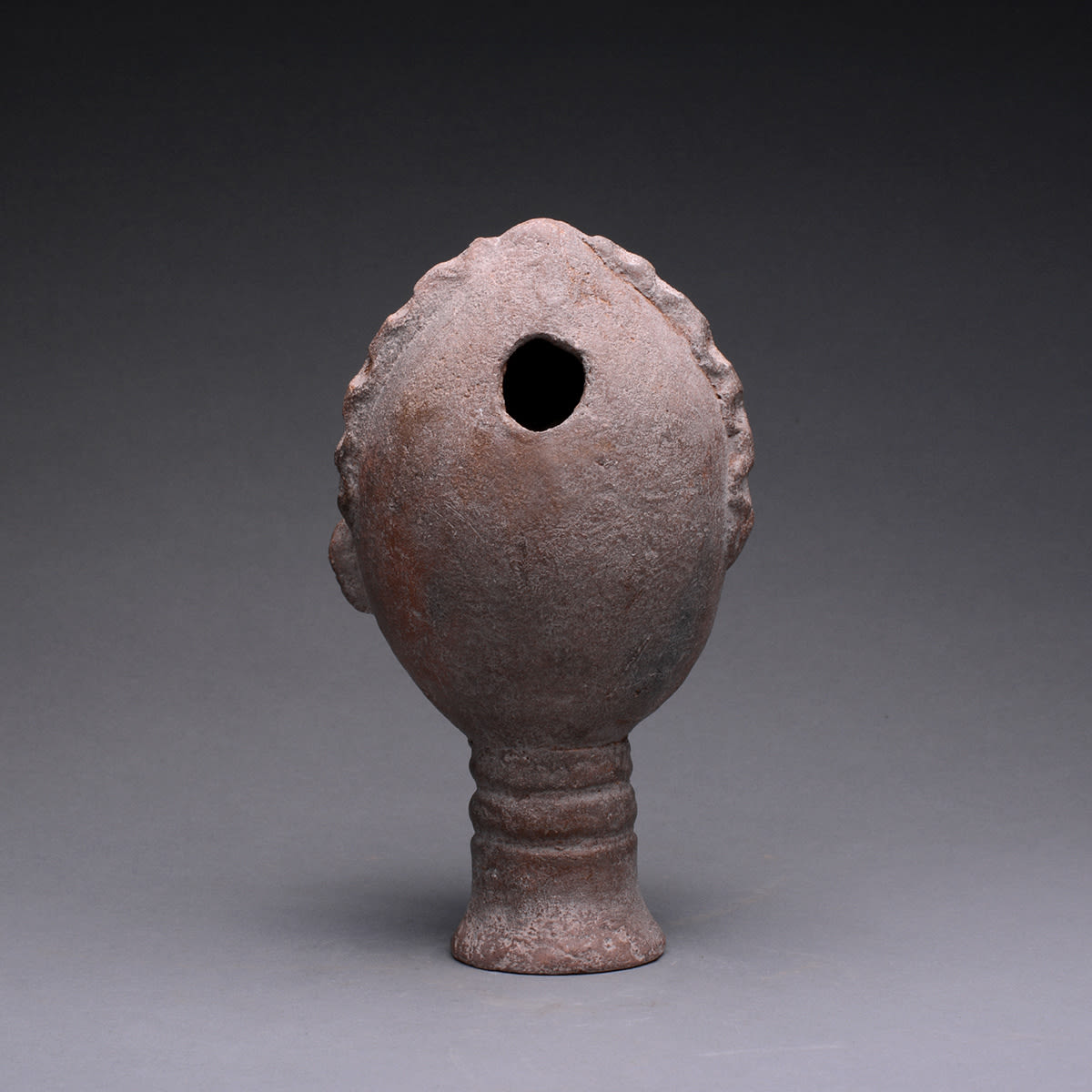 Asante Terracotta Head, 19th Century CE - 20th Century CE