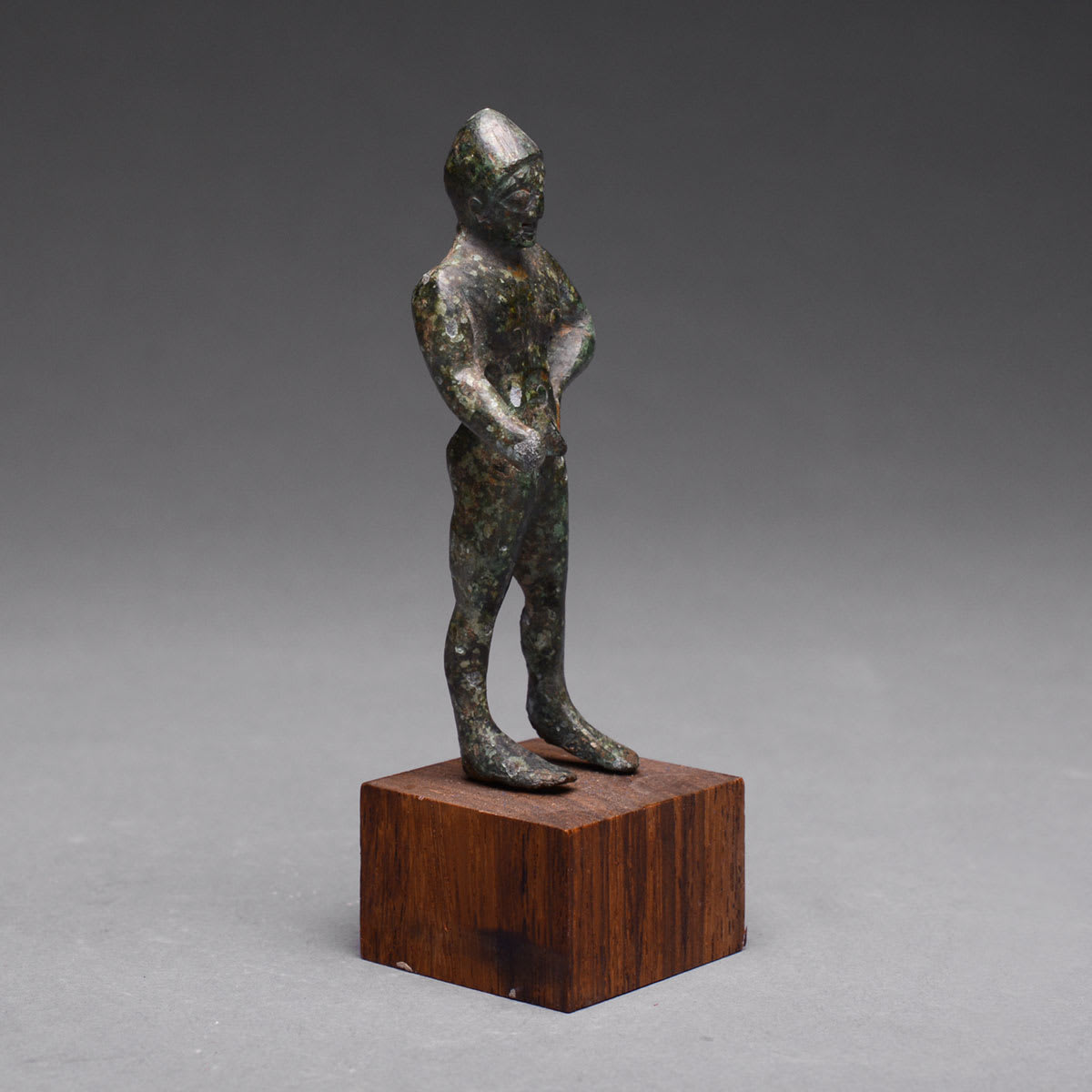 Etruscan Sculpture of a Nude Kouros, 600 BCE - 400 CE