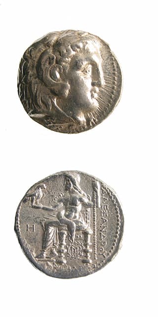 Macedonian Silver Tetradrachm of Alexander the Great, 317 BCE - 311 CE