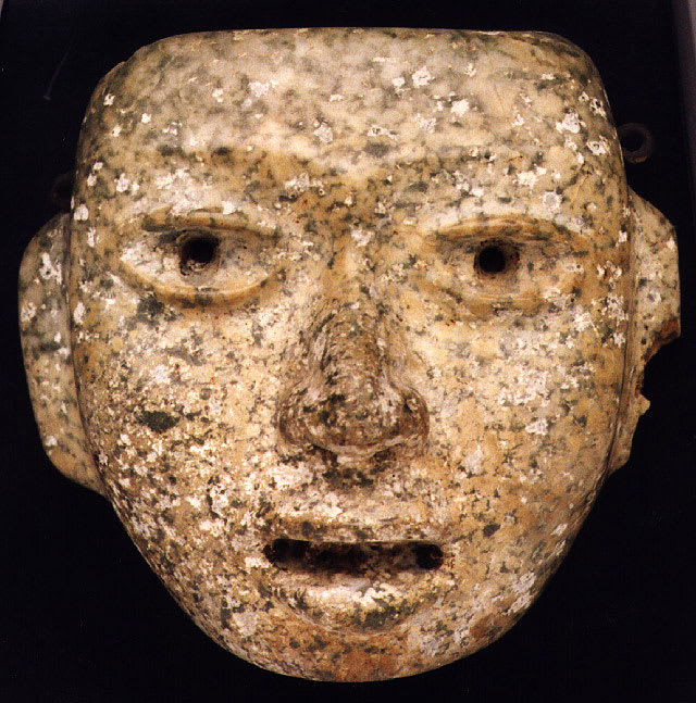 Olmec Stone Maskette, 1150 BCE - 550 CE
