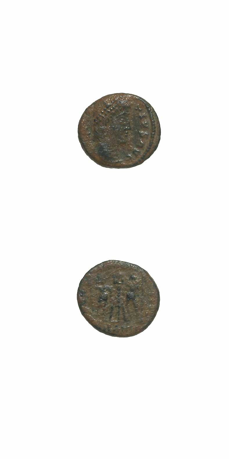 Bronze Coin of Emperor Constantius II, 337 CE - 348 CE