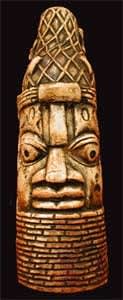 Benin Ivory Head of a Mother Queen, 17th Century CE - 19th Century CE