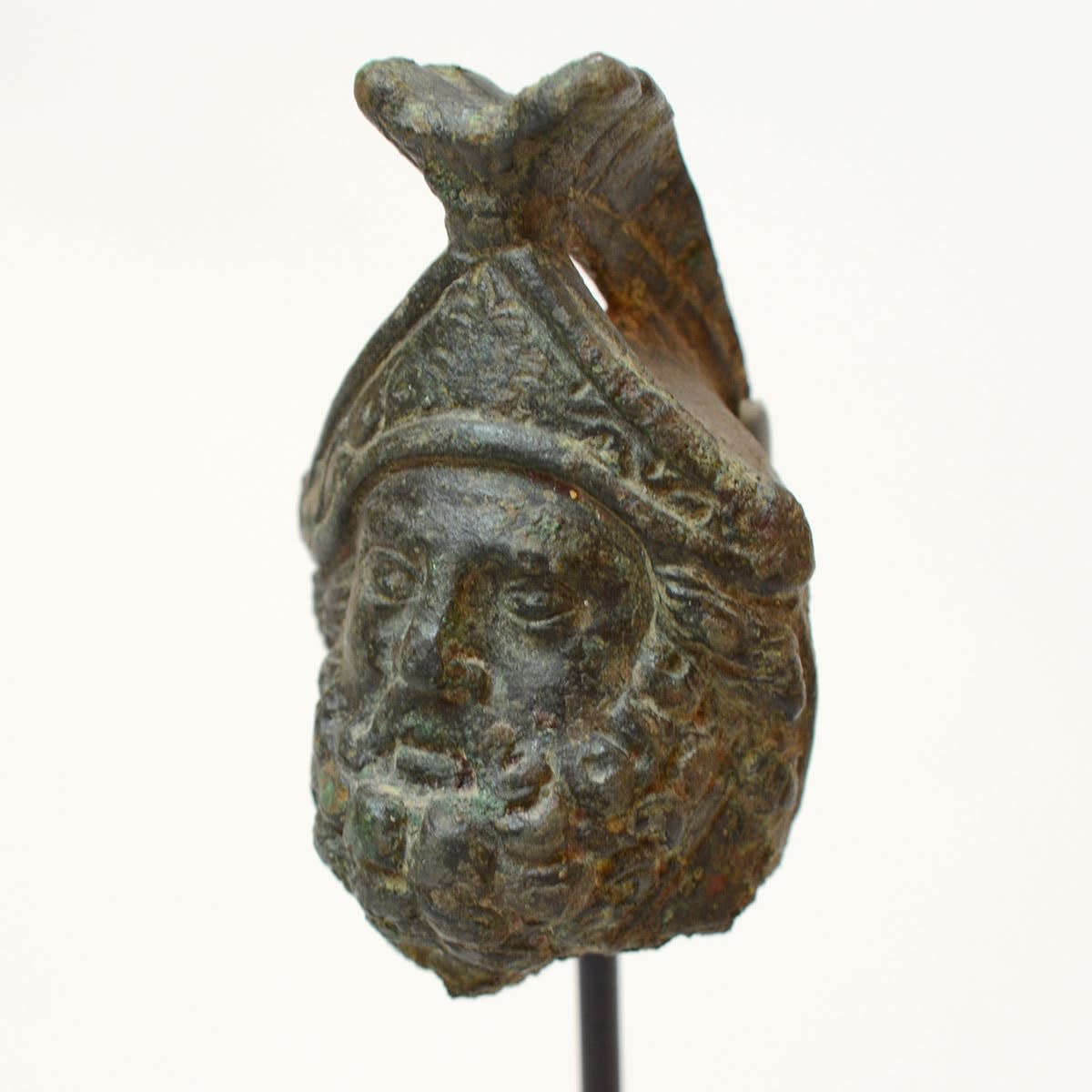 Roman Bronze Bust of Mars, 1st Century CE - 3rd Century CE