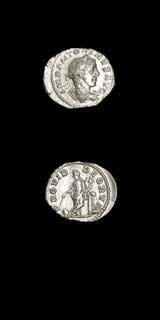 Silver Denarius of Emperor Elagabalus, 219 CE - 220 CE
