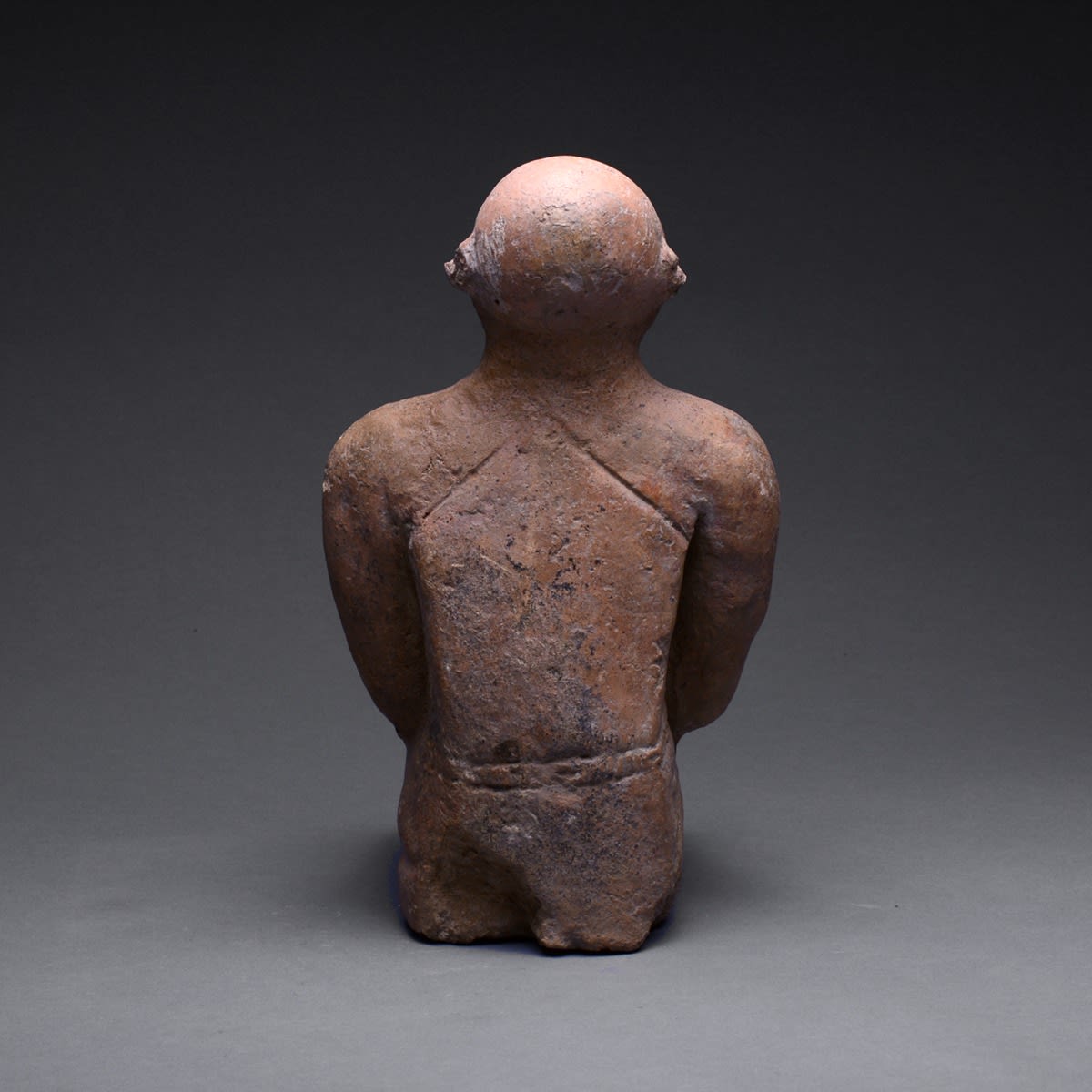 Djenne Terracotta Figure of a Kneeling Female, 1200 AD to 1400 AD