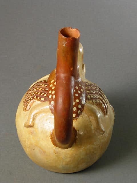 Moche Stirrup-Spout Effigy Jar, 1 CE - 500 CE