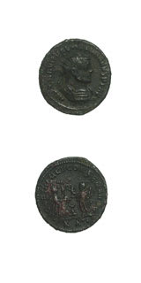 Bronze Antoninianus of Emperor Maximianus, 286 CE - 305 CE