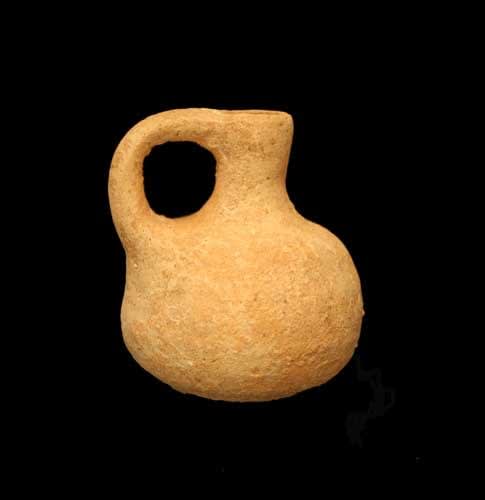 Iron Age Terracotta Juglet, 900 BCE - 700 BCE