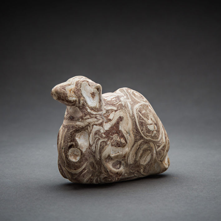 Bactria-Margiana Stone Sculpture of a Seated Camel, 2500 BCE - 1500 BCE