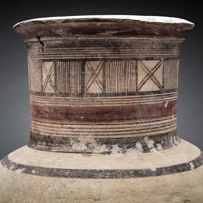 Cypriot Iron Age Terracotta Amphora, 1200 BCE - 900 BCE