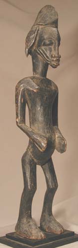Senufo Wooden Sculpture of a Man, 20th Century CE