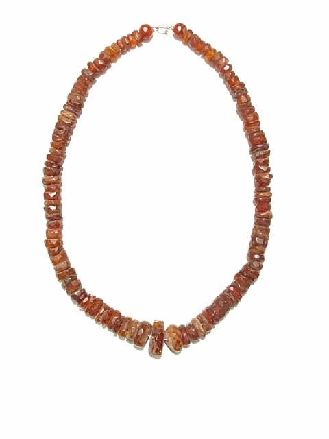 Amber Bead Necklace, 200 BCE - 200 CE