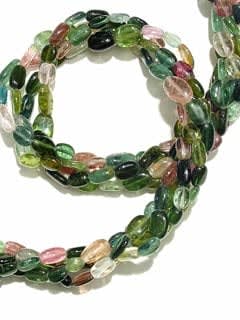Mixed Tourmaline Bead Necklace