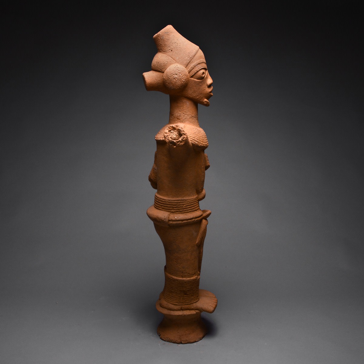 Nok Terracotta Figure, 300 BCE - 200 CE