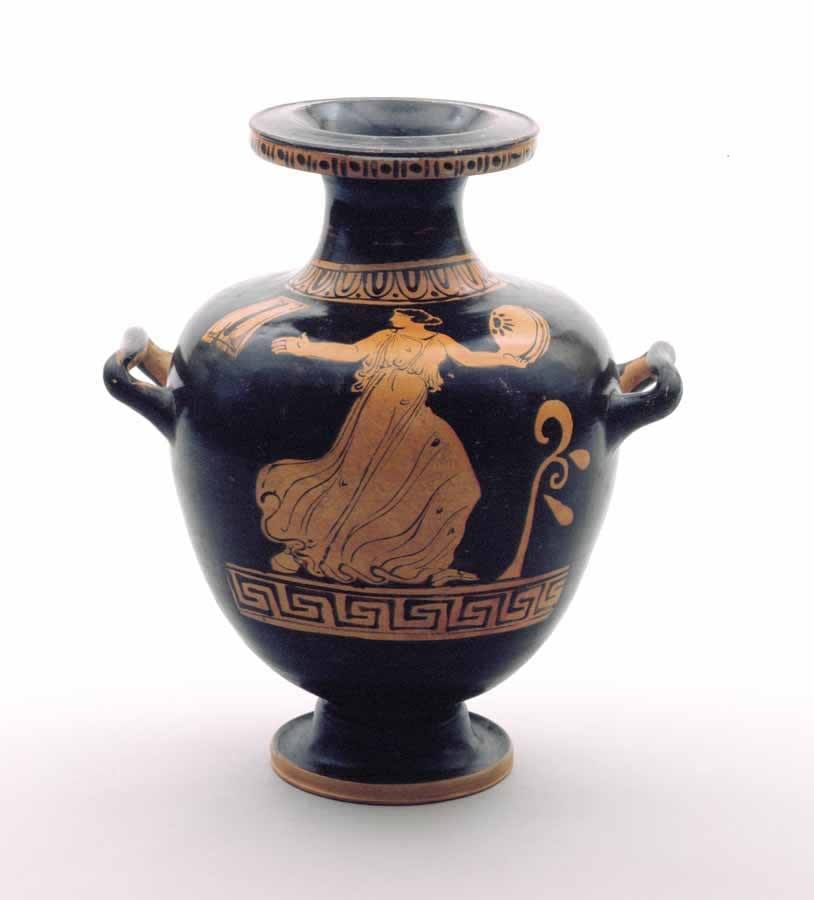 Apulian Red-Figure Hydria, 400 BCE - 300 CE