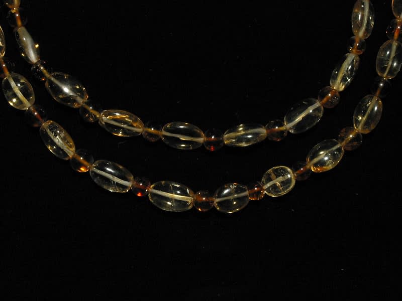 Citrine Bead Necklace