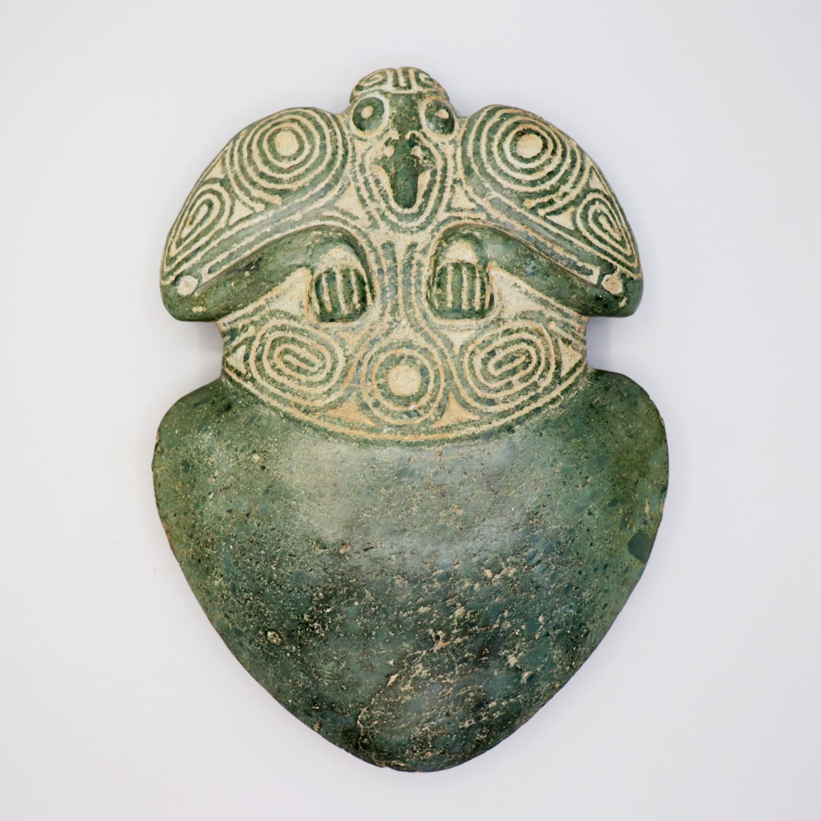 Taino Celt, depicting 'Bird-Man' Motif, 1300 CE - 1400 CE