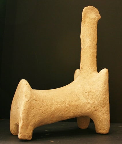 Middle Bronze Age Terracotta Zoomorphic Figure, 1900 BCE - 1500 BCE