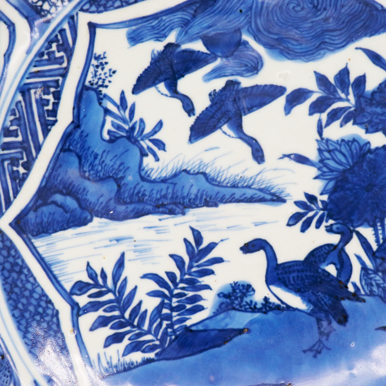 Ming Kraakware Klapmutsen Dish, AD 1600 - AD 1630