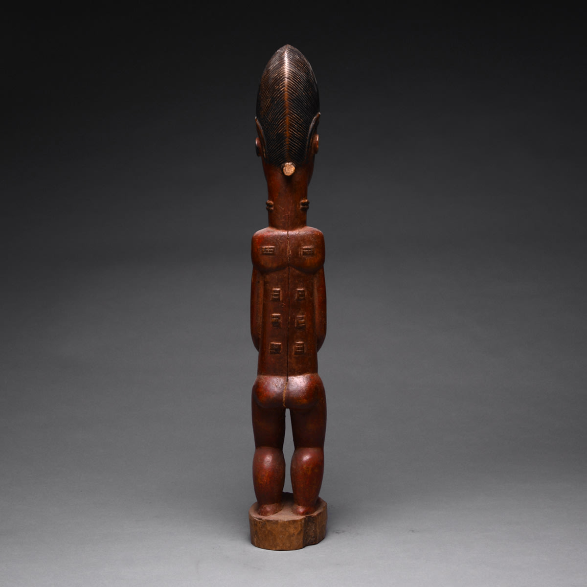 Baule Painted Wooden Blolo Bla Sculpture, 1920 CE - 1960 CE