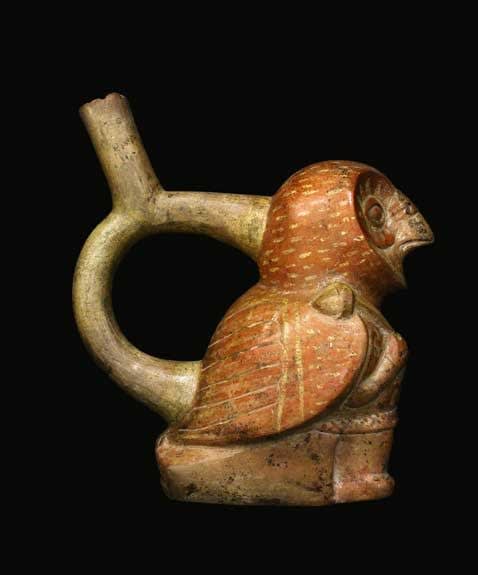 Moche Stirrup Vessel, 200 CE - 600 CE