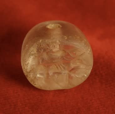 Sassanid Rock Crystal Seal, 200 CE - 600 CE