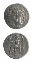 Celtic Silver Tetradrachm Imitative of Phillip III, 3 Century BCE