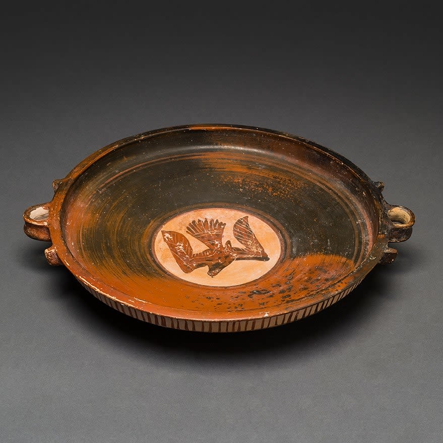 Corinthian Black-Figure Drinking Cup, 600 BCE - 100 CE