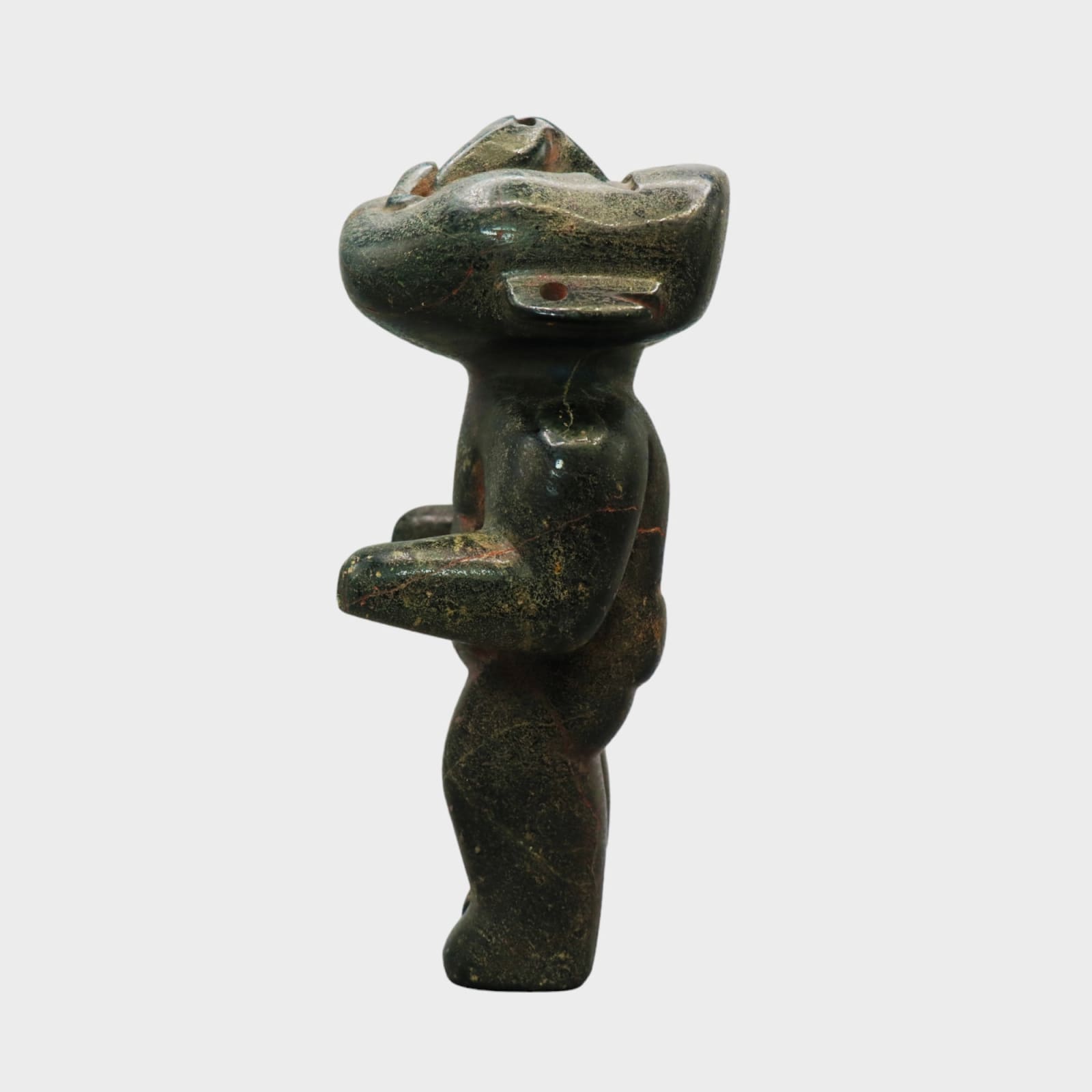Olmec 'Stargazer' Figure, 900 BC - 600 BC