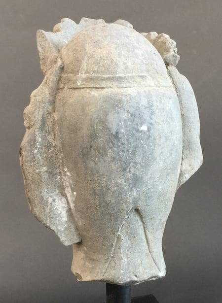 Sui Stone Bodhisattva Head, 581 CE - 618 CE