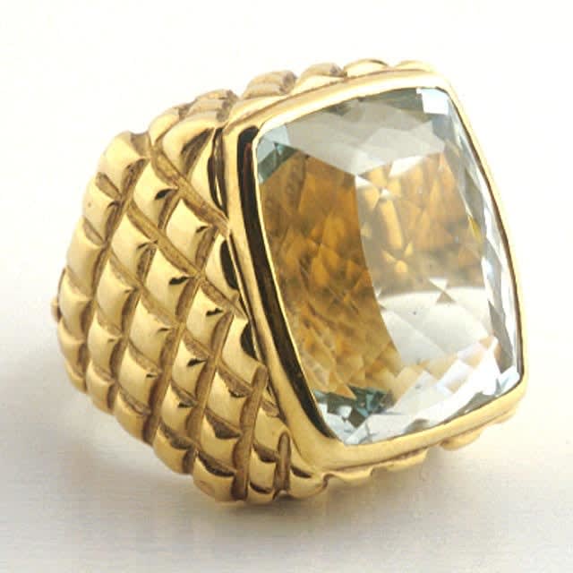Aquamarine Ring