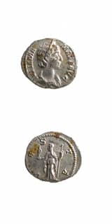 Silver Denarius of Julia Mamaea, 222 CE - 235 CE