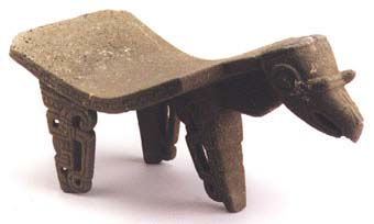 Basalt Metate in the Form of a Bird, 300 CE - 700 CE