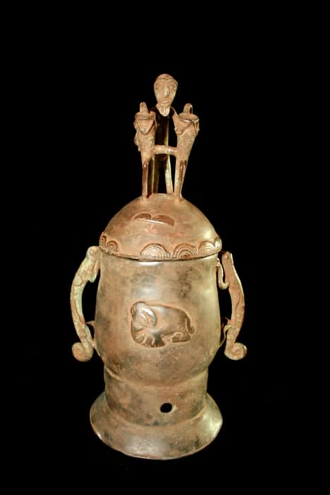 Akan Bronze Kuduo, 16th Century CE - 18th Century CE