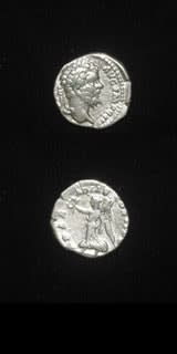 Silver Denarius of Emperor Septimius Severus, 193 CE - 198 CE