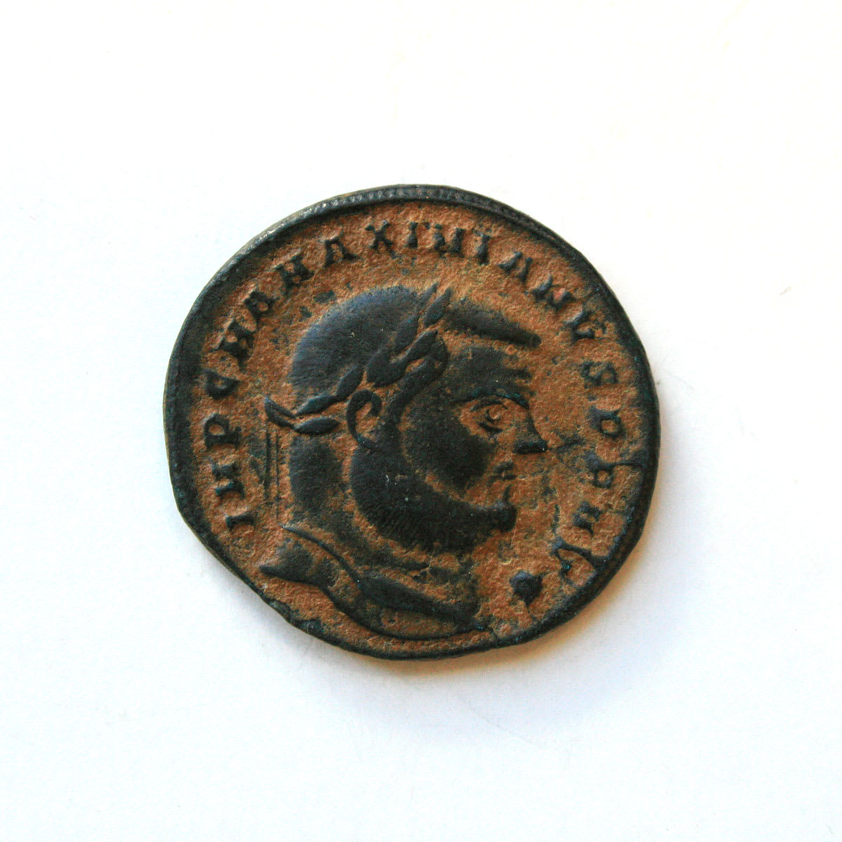 Bronze Follis of Emperor Maximianus, 286 CE - 305 CE