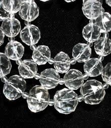 Rock Crystal Bead Necklace