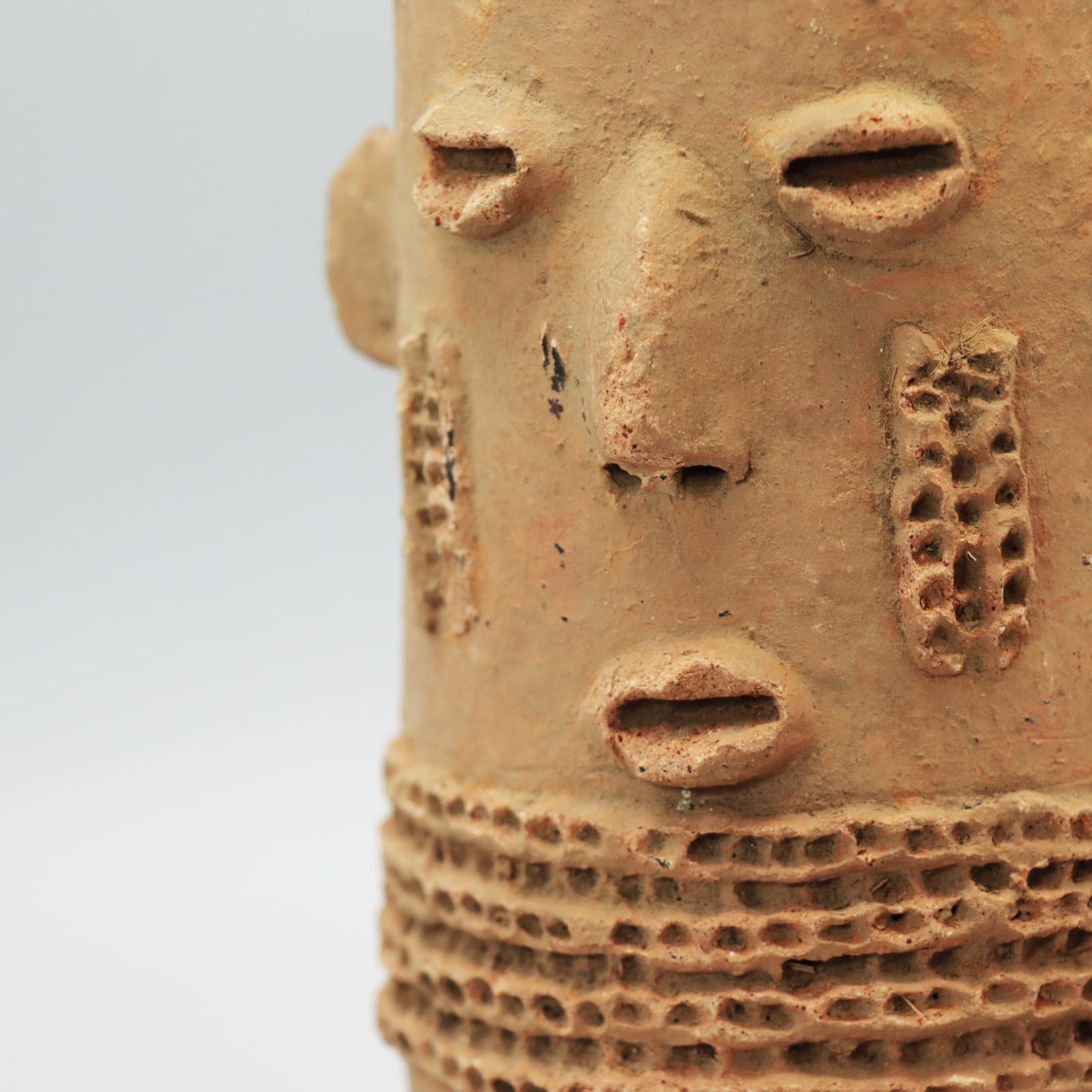 Bura Terracotta Head , Twelfth to Thirteenth Century AD