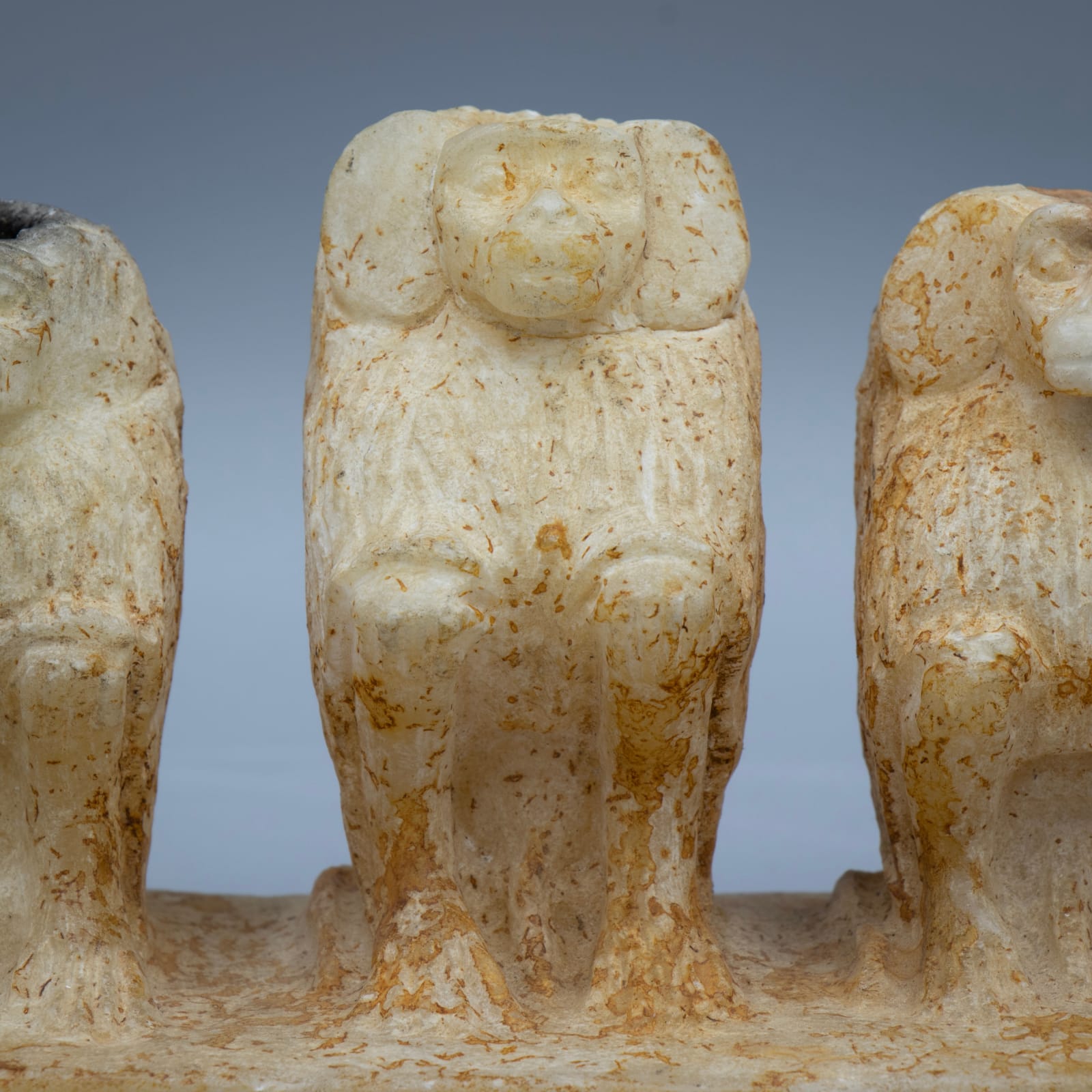 New Kingdom Monkey Cosmetic Jars, Sixteenth to Eleventh Century BC