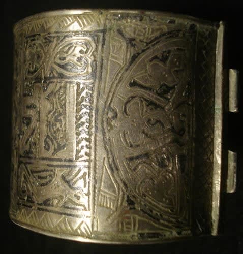 Two Islamic Silver Bracelets, 1100 CE - 1300 CE